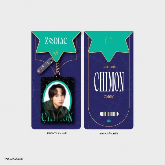 CHIMON ACRYLIC KEYCHAIN | ZODIAC SERIES