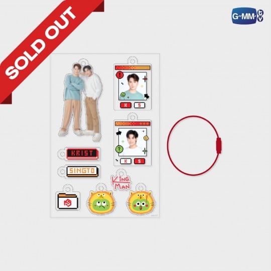 KRISTSINGTO CUSTOMIZABLE ACRYLIC KEYCHAIN