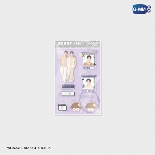 GREATINN CUSTOMIZABLE ACRYLIC KEYCHAIN