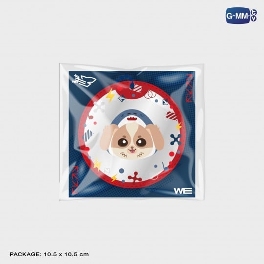 WESLEY POCKET MIRROR 2 LAYERS KEYCHAIN