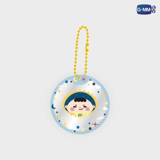 JUMMO POCKET MIRROR 2 LAYERS KEYCHAIN