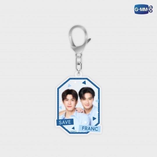 SAVEFRANC ACRYLIC KEYCHAIN
