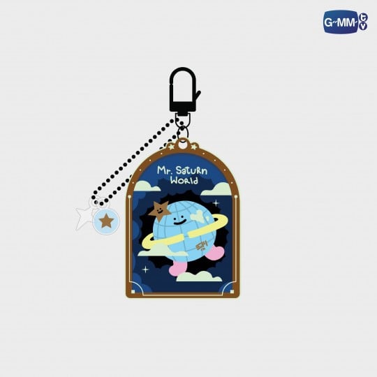 MR. SATURNWORLD GLOW ACRYLIC KEYCHAIN