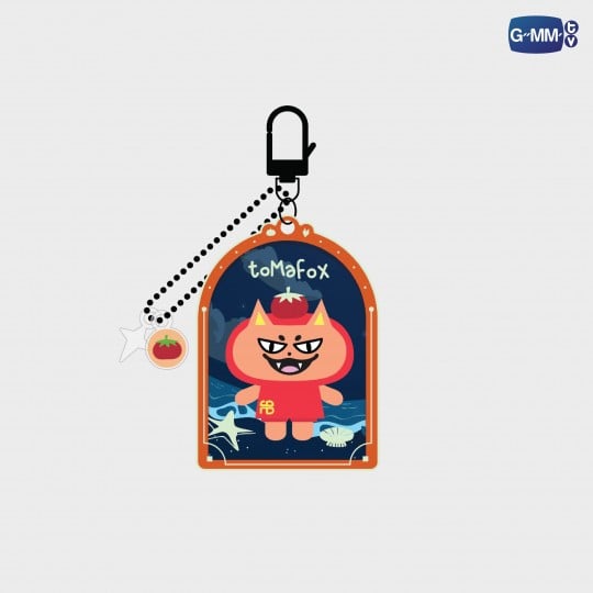 TOMAFOX GLOW ACRYLIC KEYCHAIN