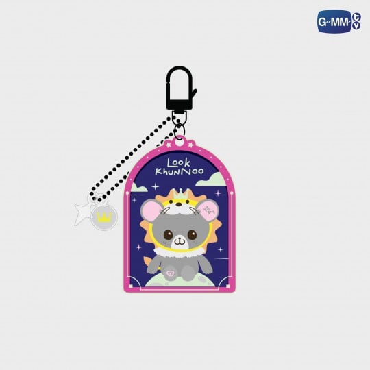 LOOK KHUNNOO GLOW ACRYLIC KEYCHAIN