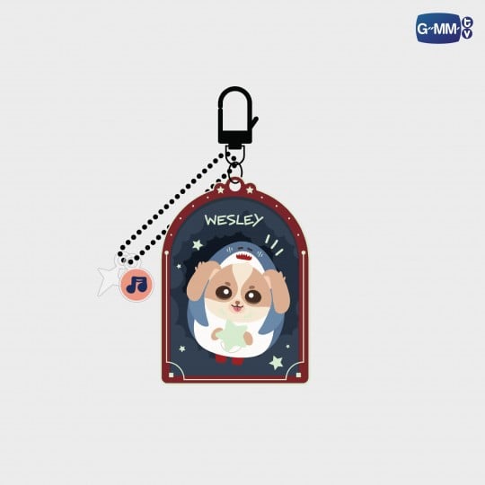 WESLEY GLOW ACRYLIC KEYCHAIN