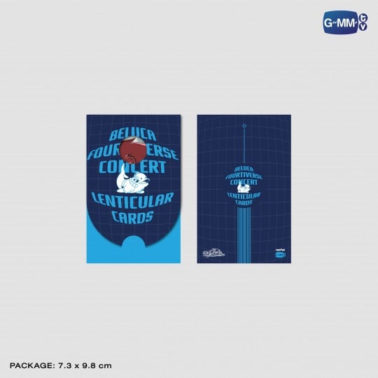 BELUCA CONCERT LENTICULAR CARD SET 