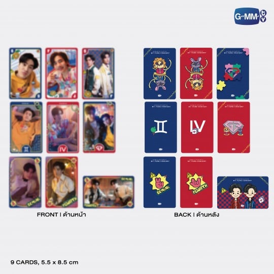 GEMINIFOURTH EXCLUSIVE PHOTOCARD SET | GEMINI FOURTH MY TURN CONCERT