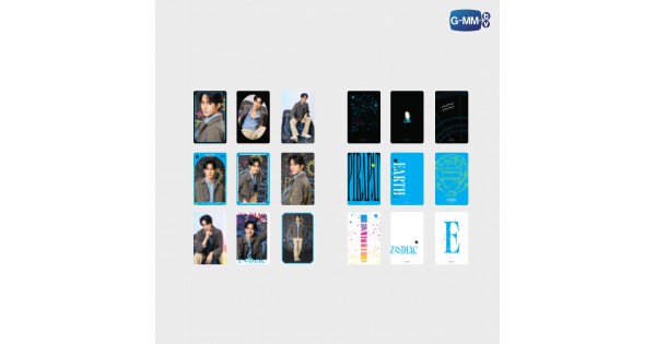EARTH | ZODIAC SERIES EXCLUSIVE PHOTOCARD SET