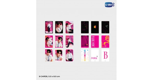 BARCODE | ZODIAC SERIES EXCLUSIVE PHOTOCARD SET