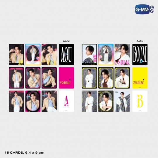 AOUBOOM COLLECTIBLE CARD SET | ZODIAC SERIES