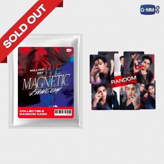 WILLIAMEST COLLECTIBLE RANDOM CARD | WILLIAM EST WE MAGNETIC FANCON