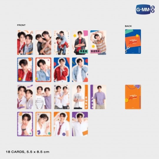 ไหนใครว่าพวกมันไม่ถูกกัน HEAD 2 HEAD COLLECTIBLE CARD SET