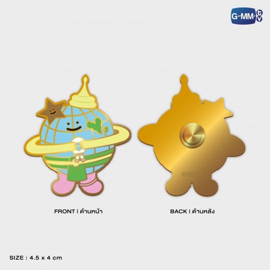 MR. SATURNWORLD CHARACTER PIN