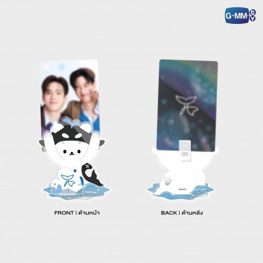 POLCASAN ACRYLIC CLIP STAND WITH TAYNEW PHOTOCARD