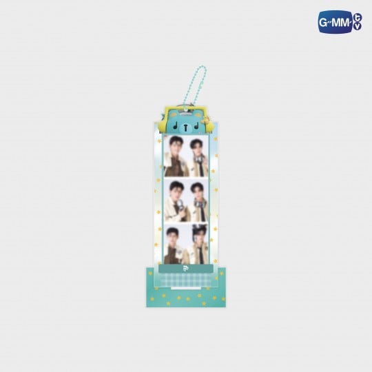 PERMPOON PHOTO STRIP FRAME ACRYLIC STAND AND KEYCHAIN WITH PONDPHUWIN PHOTO STRIP