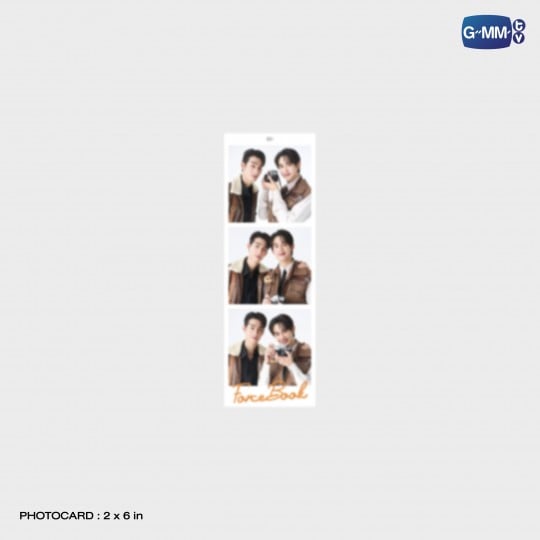 TOMAFOX PHOTO STRIP FRAME ACRYLIC STAND AND KEYCHAIN WITH FORCEBOOK PHOTO STRIP
