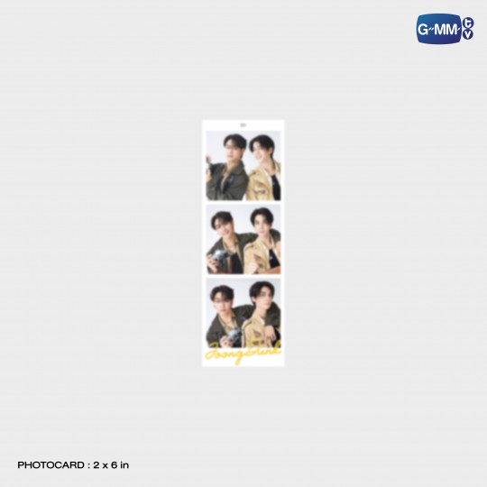 JAIDEE PHOTO STRIP FRAME ACRYLIC STAND AND KEYCHAIN WITH JOONGDUNK PHOTO STRIP