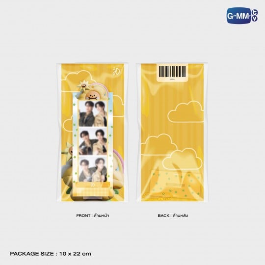 JAIDEE PHOTO STRIP FRAME ACRYLIC STAND AND KEYCHAIN WITH JOONGDUNK PHOTO STRIP
