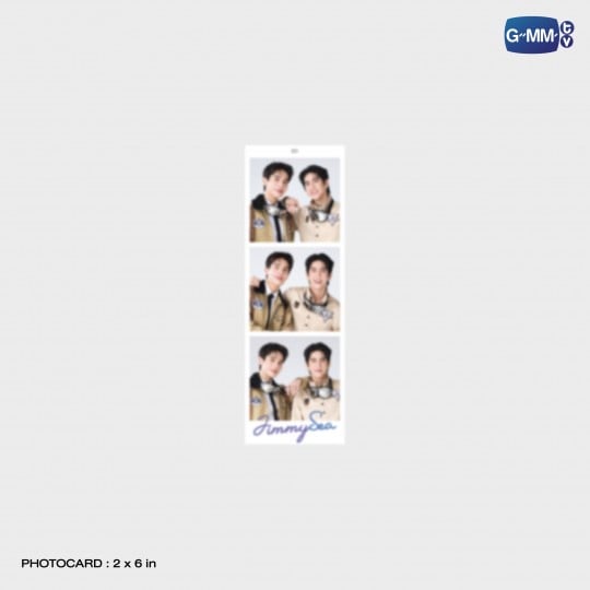 AVOCEAN PHOTO STRIP FRAME ACRYLIC STAND AND KEYCHAIN WITH JIMMYSEA PHOTO STRIP