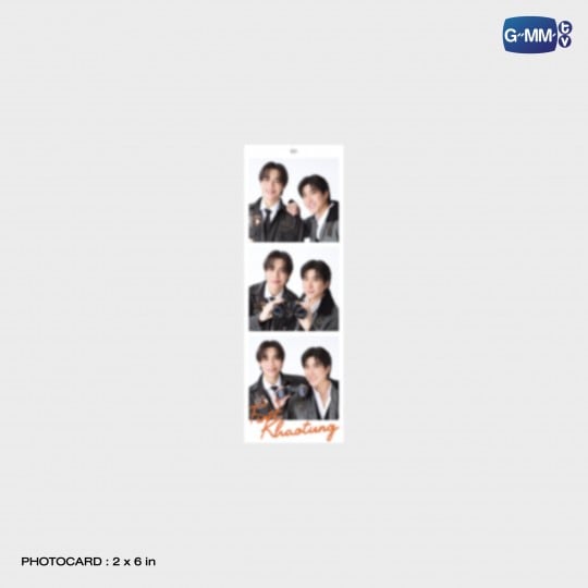 YUZU MUMU PHOTO STRIP FRAME ACRYLIC STAND AND KEYCHAIN WITH FIRSTKHAOTUNG PHOTO STRIP
