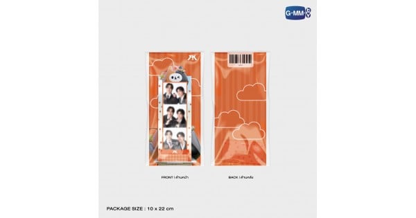 YUZU MUMU PHOTO STRIP FRAME ACRYLIC STAND AND KEYCHAIN WITH