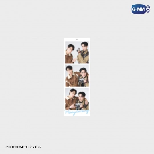 SAMRUAY PHOTO STRIP FRAME ACRYLIC STAND AND KEYCHAIN WITH WINNYSATANG PHOTO STRIP