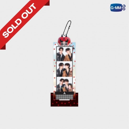 DOMIIA PHOTO STRIP FRAME ACRYLIC STAND AND KEYCHAIN WITH PERTHSANTA PHOTO STRIP