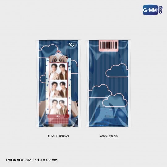 WESLEY PHOTO STRIP FRAME ACRYLIC STAND AND KEYCHAIN WITH WILLIAMEST PHOTO STRIP