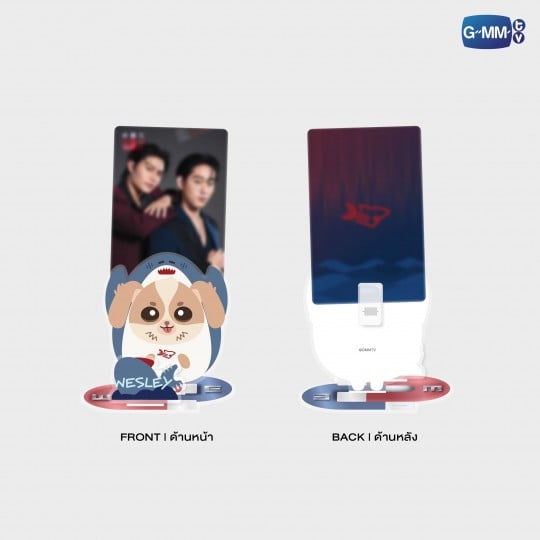 WESLEY ACRYLIC CLIP STAND WITH WILLIAMEST PHOTOCARD