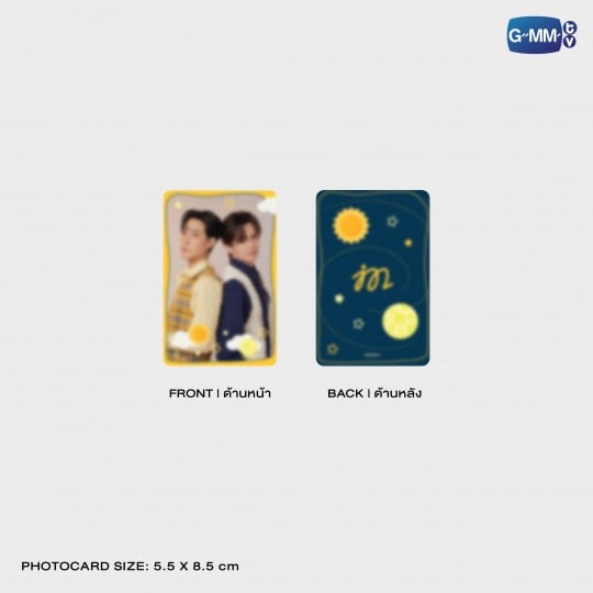 JUMMO ACRYLIC CLIP STAND WITH JUNIORMARK PHOTOCARD