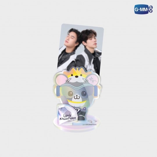 LOOK KHUNNOO ACRYLIC CLIP STAND WITH GEMINIFOURTH PHOTOCARD