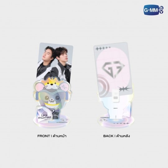 LOOK KHUNNOO ACRYLIC CLIP STAND WITH GEMINIFOURTH PHOTOCARD