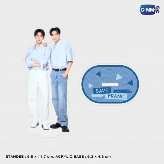 SAVEFRANC ACRYLIC STANDEE