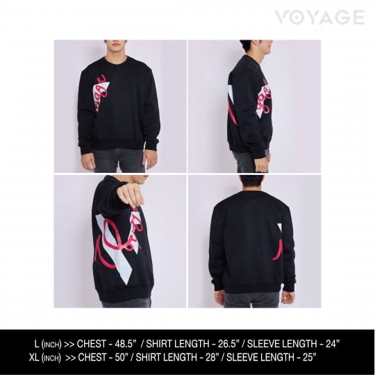 VOYAGE SWEATSHIRT HOT PINK