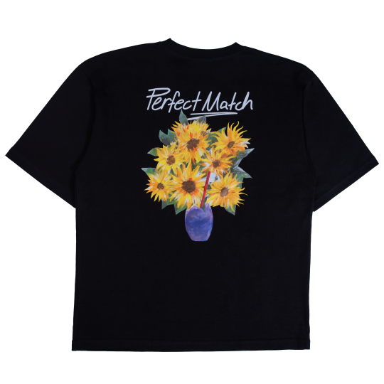 PERFECT MATCH OVERSIZE T-SHIRT BLACK