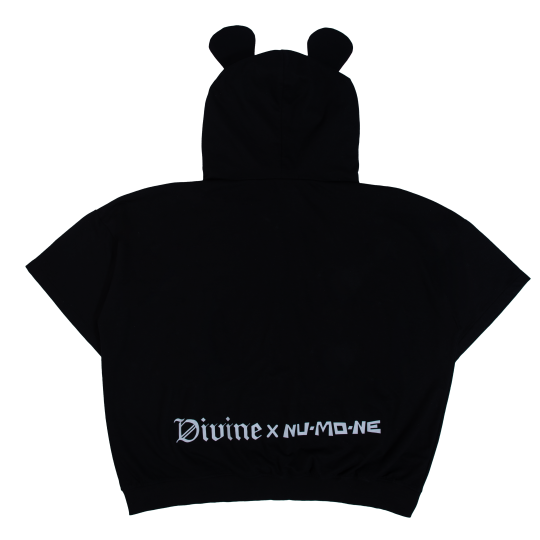 PERFECT MATCH SHORT SLEEVE HOODIE BLACK