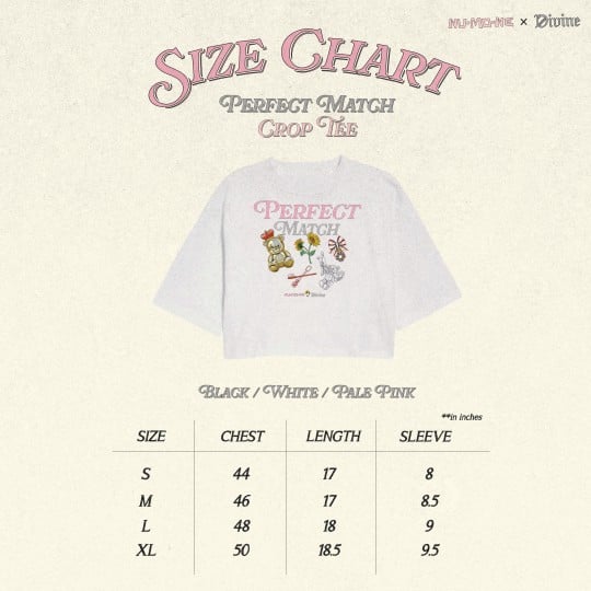PERFECT MATCH CROPPED TEE WHITE