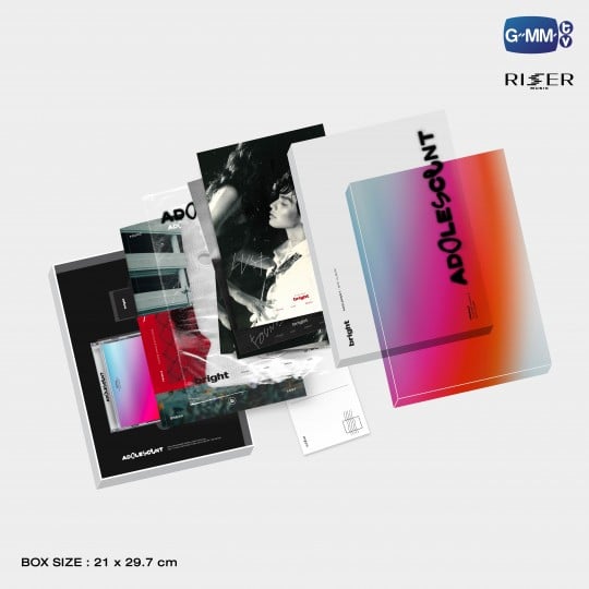 ADOLESCENT 1ST MINI ALBUM LIMITED EDITION BOXSET