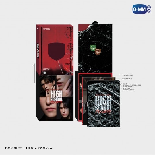 DVD BOXSET HIGH SCHOOL FRENEMY มิตรภาพ คราบศัตรู