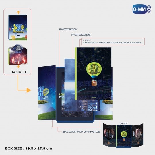 DVD BOXSET LOVE OUT LOUD FAN FEST 2025 : LOVEMOSPHERE (Preorder until 29 June)