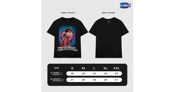 新品 NANON UNIDENTIFIED WONDER Tシャツ GMMTV NANON UNIDENTIFIED WONDER T - SHIRT