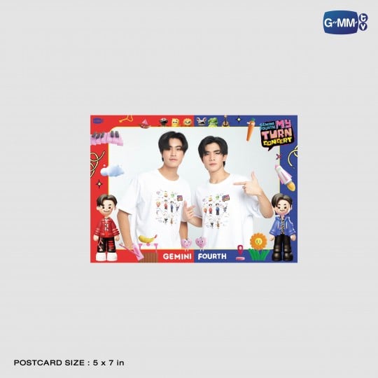 GEMINI FOURTH MY TURN CONCERT OFFICIAL T-SHIRT
