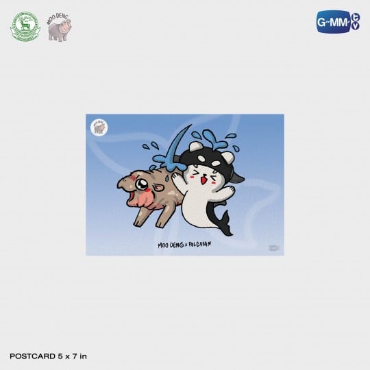 MOO DENG x POLCASAN OFFICIAL T-SHIRT