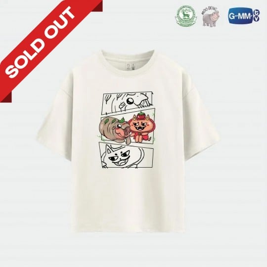 MOO DENG x TOMAFOX OFFICIAL T-SHIRT 