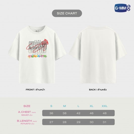 DESSERTS T-SHIRT | แฟนที่ทันตแพทย์ส่วนใหญ่แนะนำ SWEET TOOTH, GOOD DENTIST (Preorder until 22 June)